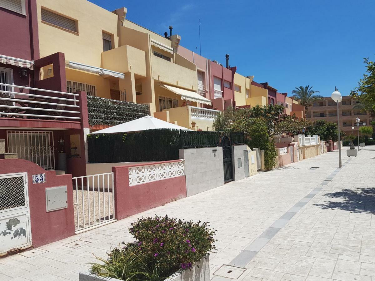 Duplex, Piscina Y Playa Villa Puebla de Farnals Bagian luar foto