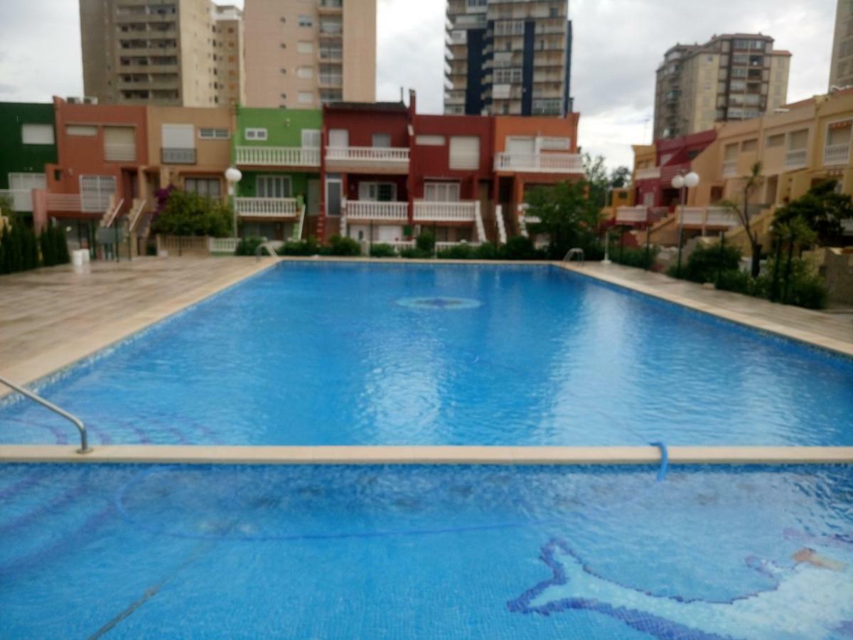 Duplex, Piscina Y Playa Villa Puebla de Farnals Bagian luar foto
